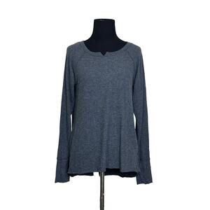 Michael Stars gray long sleeves tunic sweatshirt size XS